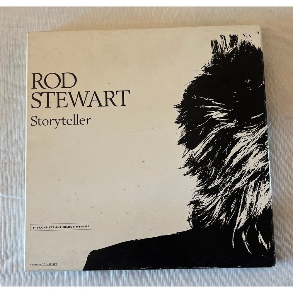 Rod Stewart Storyteller The Complete Anthology‎ 1964-1990 4 CD Box Set 9 25987-2